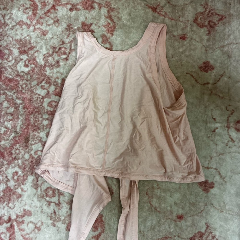 Lululemon Athletica Pink Tank Top